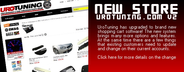 New UROTUNING Store