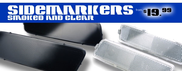 Smoked and Clear Sidemarkers