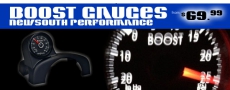 New South Performance Boost Gauges