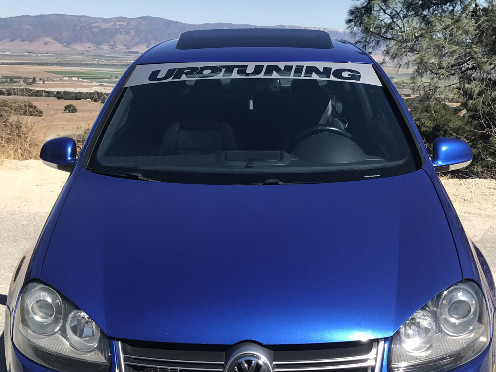 Windshield banner shop